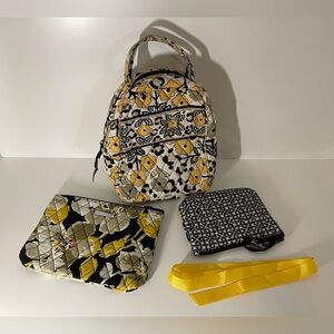 Vera Bradley Lunch Bunch Bag and Travel Pouches